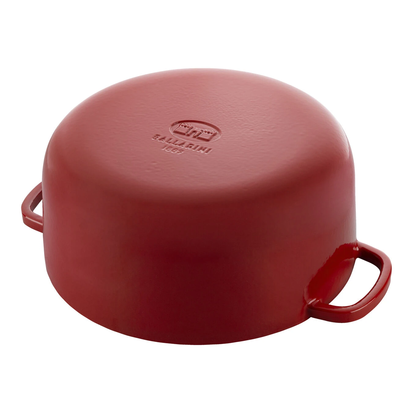 Ballarini Cocotte 28 Cm, Rund, Rot, Gusseisen – Bild 4