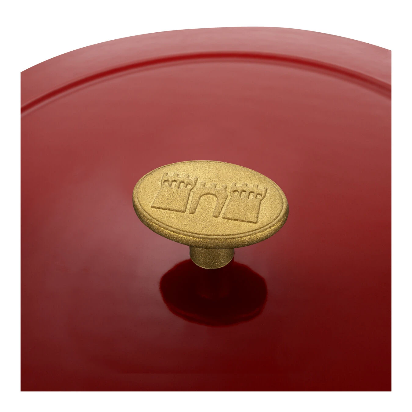 Ballarini Cocotte 28 Cm, Rund, Rot, Gusseisen – Bild 6