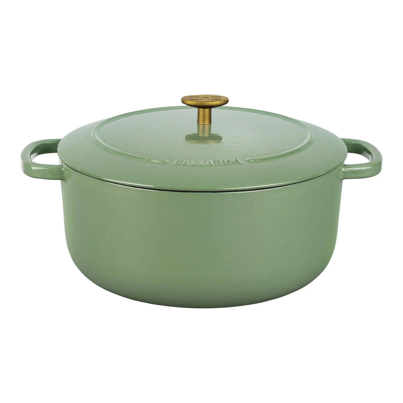 Ballarini Cocotte 28 Cm, Rund, Grün, Gusseisen – Bild 2