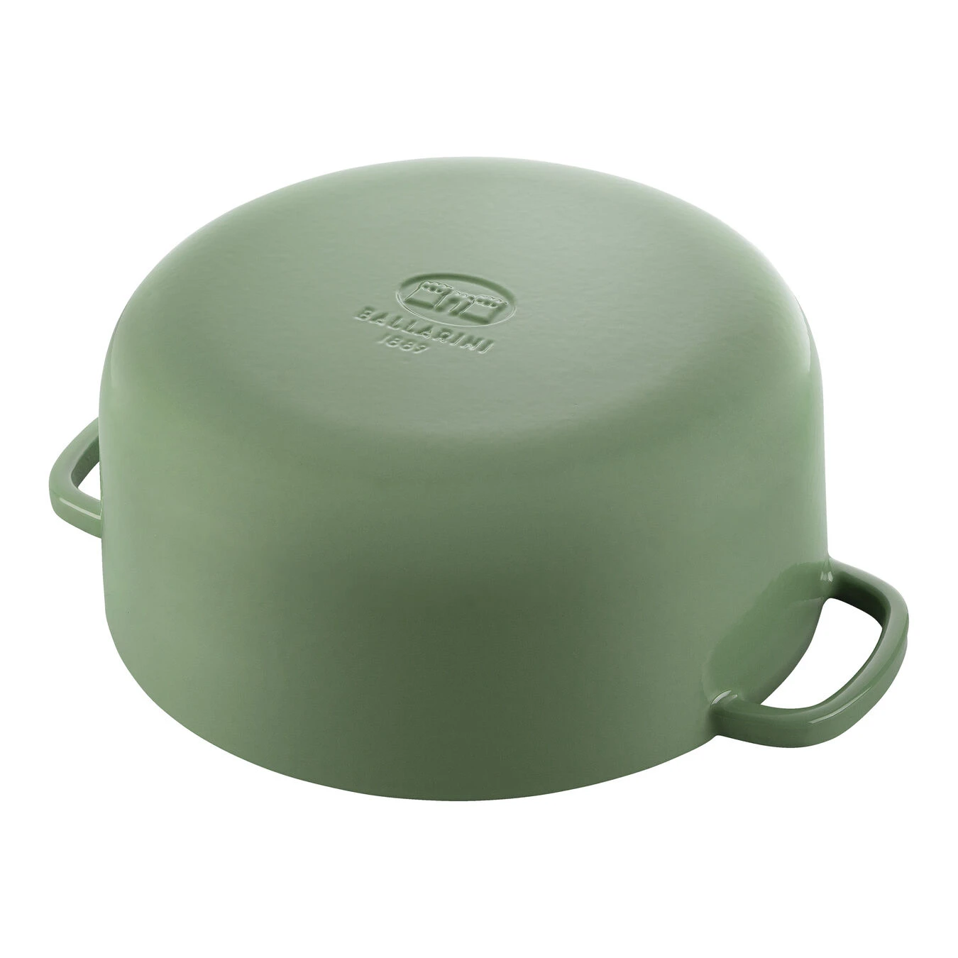Ballarini Cocotte 28 Cm, Rund, Grün, Gusseisen – Bild 4