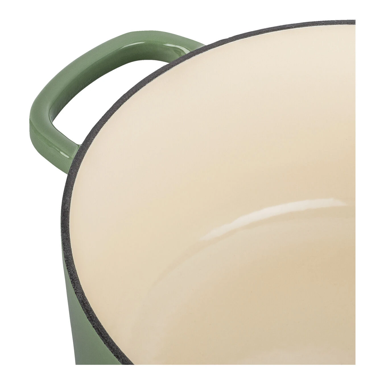 Ballarini Cocotte 28 Cm, Rund, Grün, Gusseisen – Bild 5