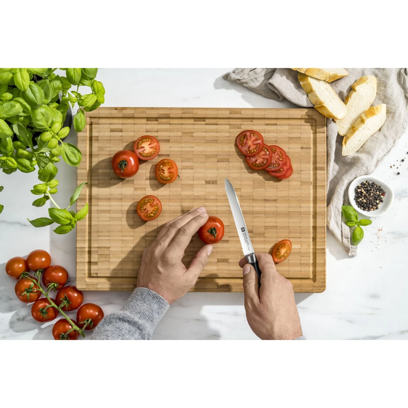 Zwilling Universalmesser 13 Cm, Schwarz – Bild 2