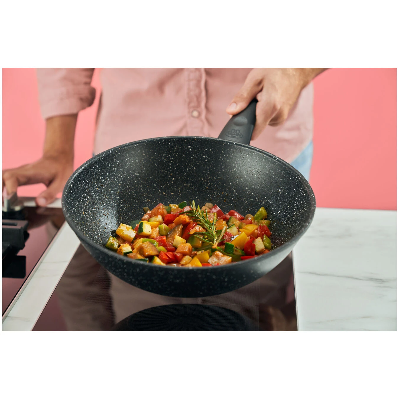 Ballarini Wok 28 Cm, Aluminium – Bild 6